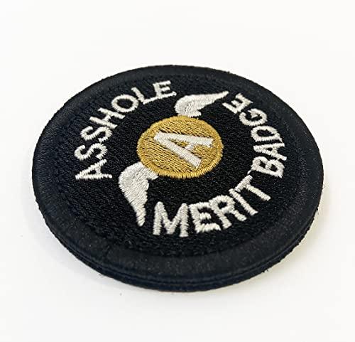 Ehope Asshole Patch Merit Badge Tactical Asshole Patch Military Funny Patch