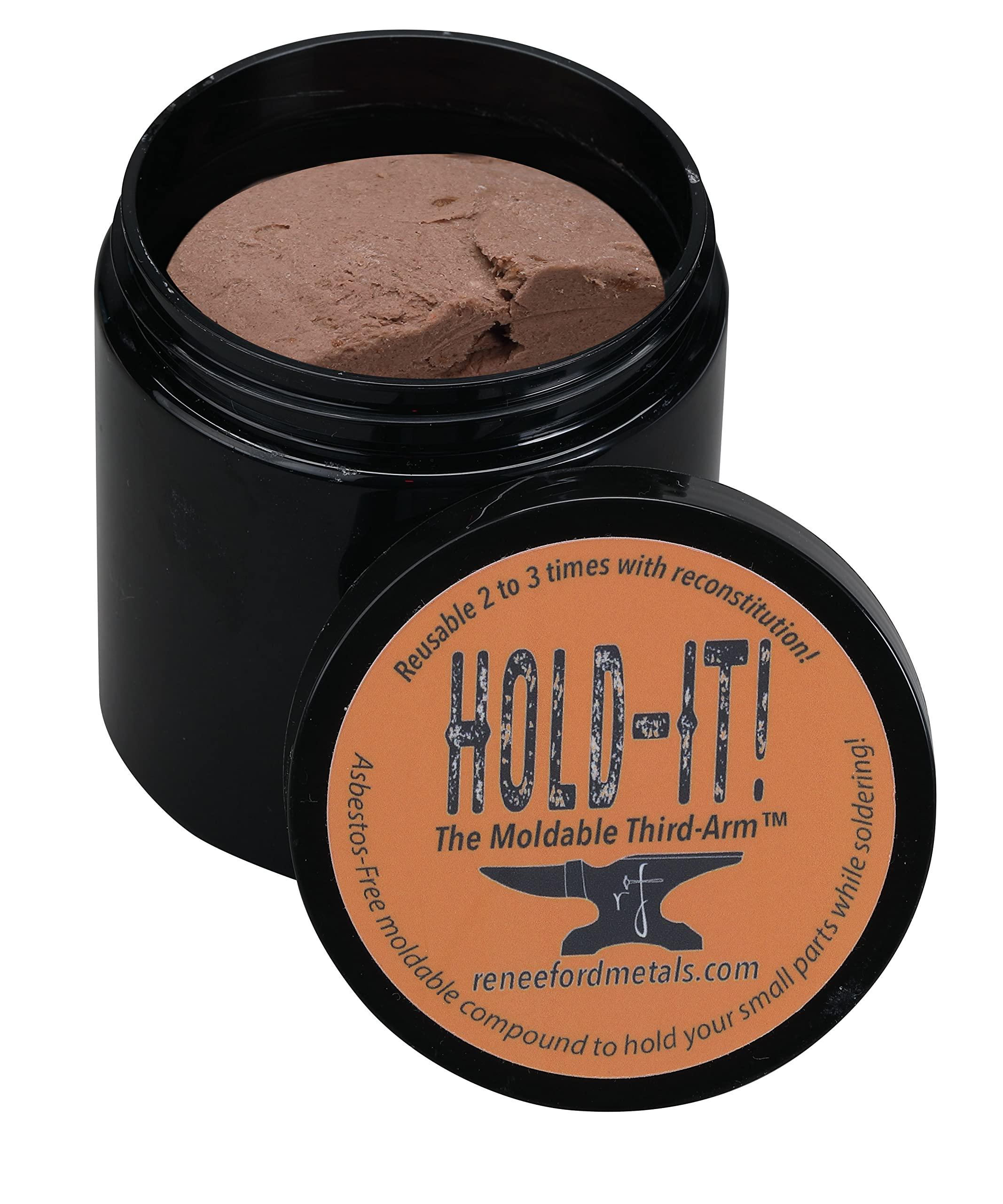 PEPE Pepe Tools The Moldable Third Arm Solder Positioning Clay by Renee Ford Metals Beige