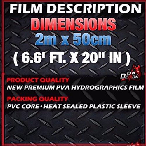 DIP DEMON Sand Skulls Hydrographic Water Transfer Film Hydro Dipping Dip Demon