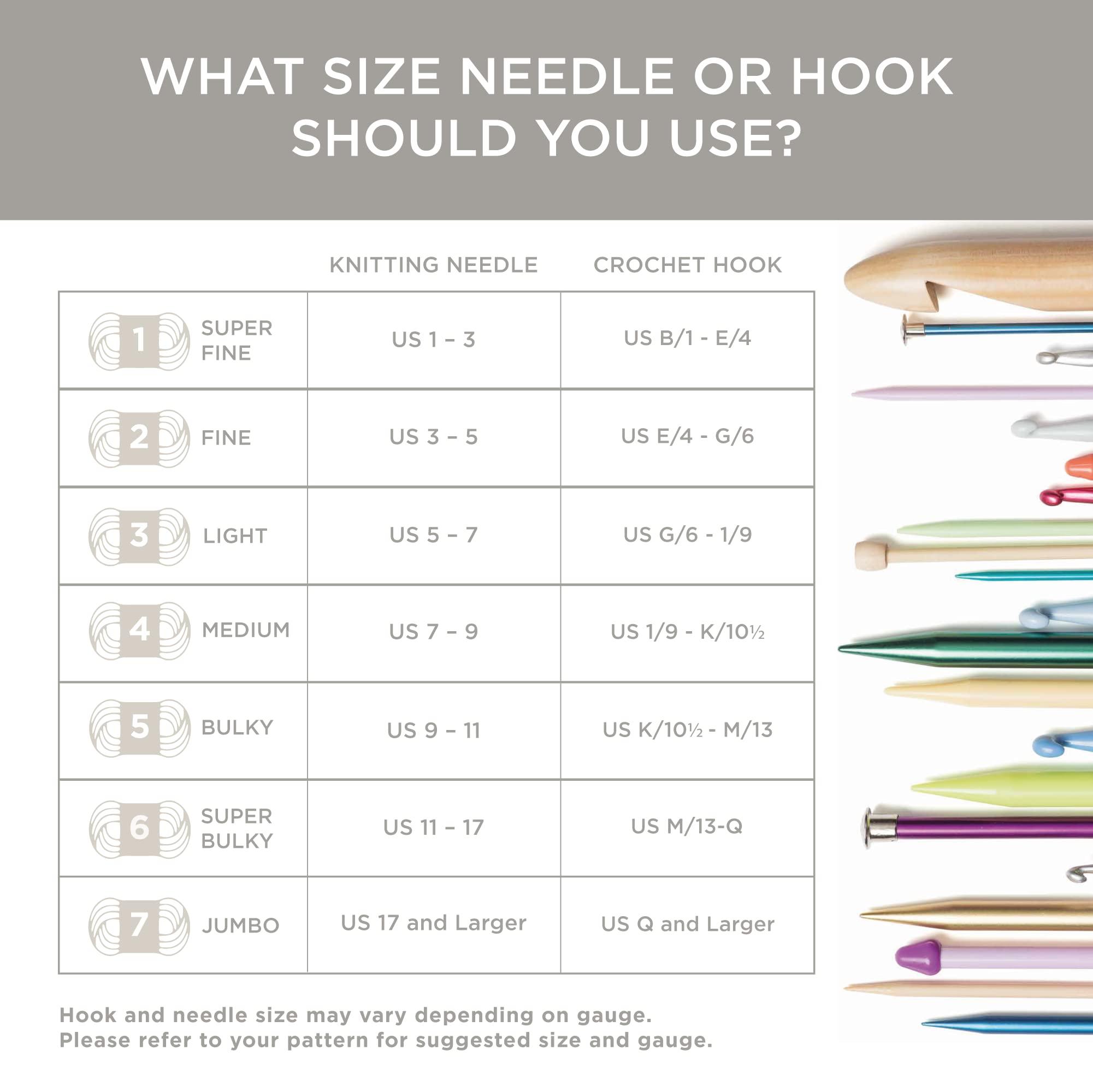 Lion Brand Yarn Lion Brand Yarn Wool-Ease Yarn, Worsted-Weight Yarn for Knitting and Crocheting, 1 Pack, Fisherman