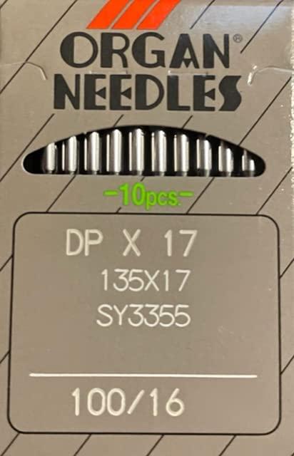 Organ Needle It Up with 50 Organ Needles for Artisan 618-1SC / SC LTHR Sewing Machine - Size 100/16