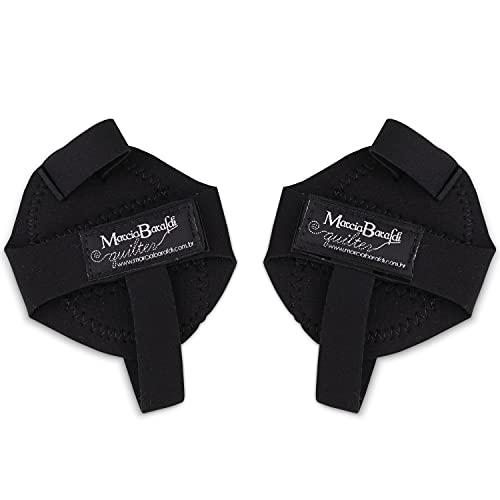 Marcia Baraldi Marcia Baraldi Quilting Grip Gloves for Free Motion Quilting or Sewing - Adjustable Sizes- Small-Medium-Large