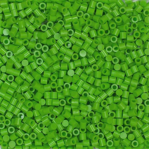 Perler Perler 80-16096 Solid-Top Cap Fuse Beads, 750pcs, Kiwi Green