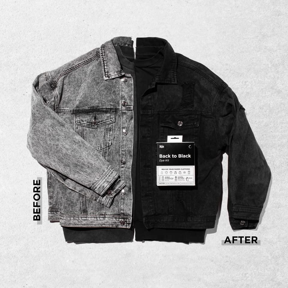 Rit Rit Back to Black Dye Kit, 5.88 x 5 x 2.38