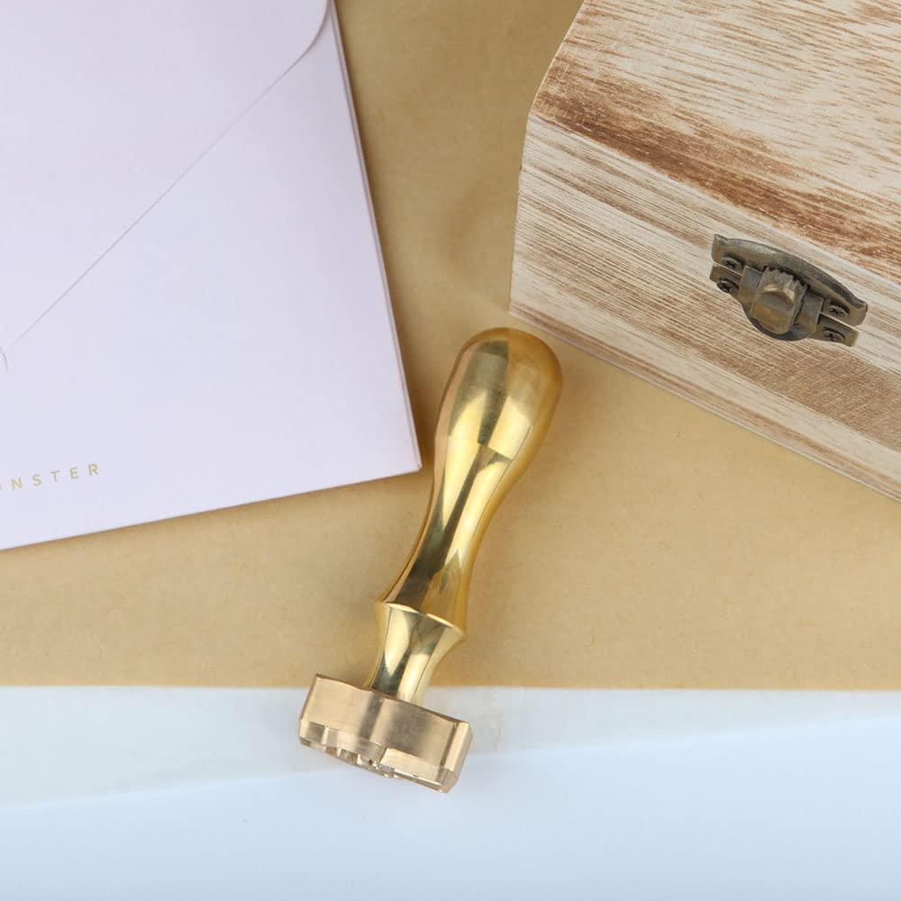 PrudoPex PrudoPex Custom Pottery Stamp for Clay, Personlized Clay Stamp Initial Ceramic Stamp, Custom Soap Stamp in Brass, Personalized Signature Brass Stamp for Pottery