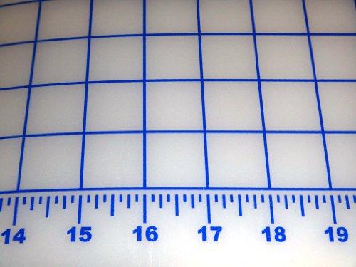 Quilter's Rule Quilter's Rule Sewfit Translucent Cutting Mat, Megamat, Pinnable Gridded Rotary, 40" X 72",White