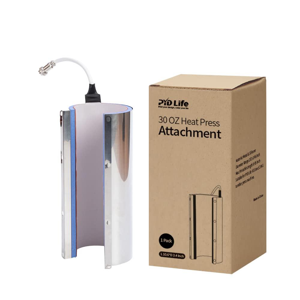 PYD Life PYD Life 5 Pin Connector 30 OZ Tumbler Mug Heat Press Attachment 30 OZ Replacement Heating Element for V3.0 Heat Press Skinny Tumbler Press Machine