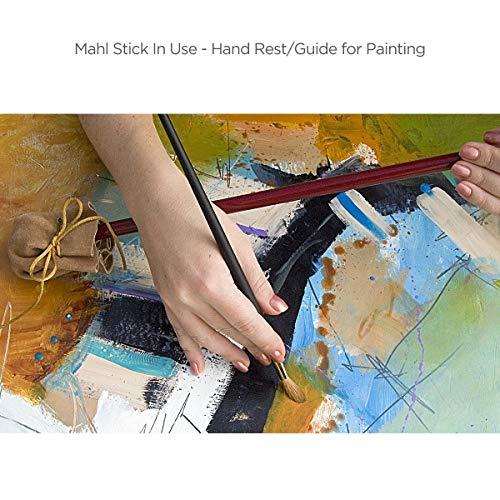 Creative Mark Creative Mark Professional Mahl Stick for Painting, Drawing & Sketching Classic Traditional Artist's and Sign Painter's Tool- Expands to 35.5" in Length