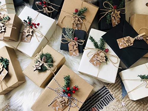 RUSPEPA RUSPEPA White Kraft Paper Roll - 48 inches x 100 feet - Recyclable Paper Perfect for Wrapping, Craft, Packing, Floor Covering, Dunnage, Parcel, Table Runner