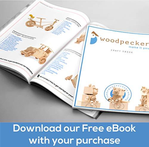 Woodpeckers Wood Circles 24 inch, 1/4 Inch Thick, Birch Plywood Discs, Pack of 2 Unfinished Wood Circles for Crafts, Wood Rounds by Woodpeckers