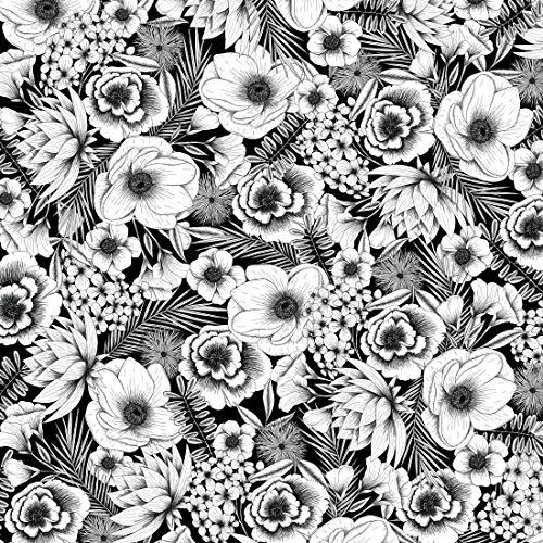 Cricut Cricut Infusible Ink Transfer Sheets -2 Sheets 12" x 12" - Black Botanical Pattern - For Cricut EasyPress, Maker, Explore Air 2