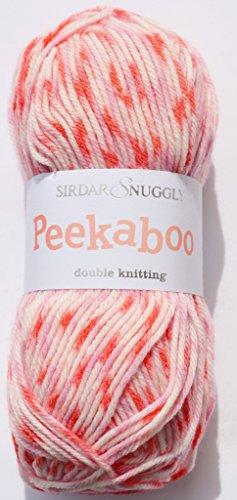Sirdar Sirdar (Hayfield) Snuggly Peekaboo DK Knitting Wool/Yarn Popping Pink 103 - per 50g ball