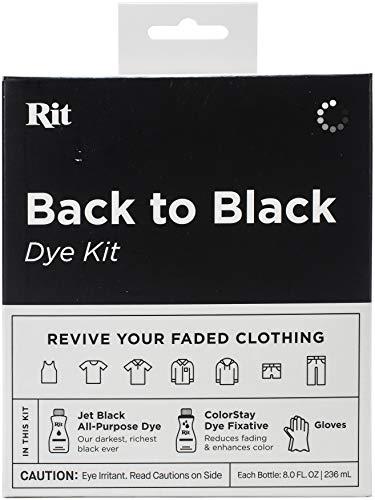 Rit Rit Back to Black Dye Kit, 5.88 x 5 x 2.38