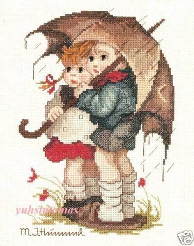 JCA JCA Hummel Needle Treasures Counted Cross Stitch kit - Stormy Weather