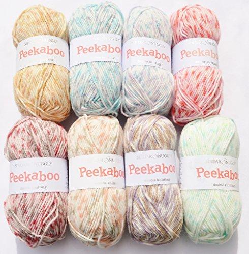 Sirdar Sirdar (Hayfield) Snuggly Peekaboo DK Knitting Wool/Yarn Popping Pink 103 - per 50g ball