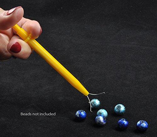 Bead Buddy Bead Buddy Bead Grabber Tool-Picks Up and Places Beads Easily-Gem Pickup Tool-Gem Tweezers