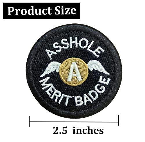 Ehope Asshole Patch Merit Badge Tactical Asshole Patch Military Funny Patch
