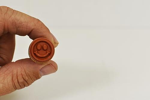 DIRECTGLOW LLC Little Classic Rubber Stamp (Smiley Face)