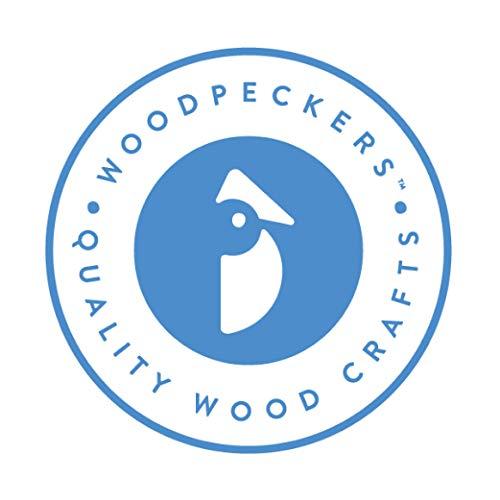 Woodpeckers Wood Circles 18 inch, 1/4 Inch Thick, Birch Plywood Discs, Pack of 5 Unfinished Wood Circles for Crafts, Wood Rounds by Woodpeckers