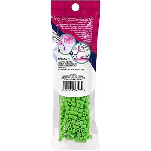 Perler Perler 80-16096 Solid-Top Cap Fuse Beads, 750pcs, Kiwi Green