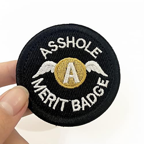 Ehope Asshole Patch Merit Badge Tactical Asshole Patch Military Funny Patch