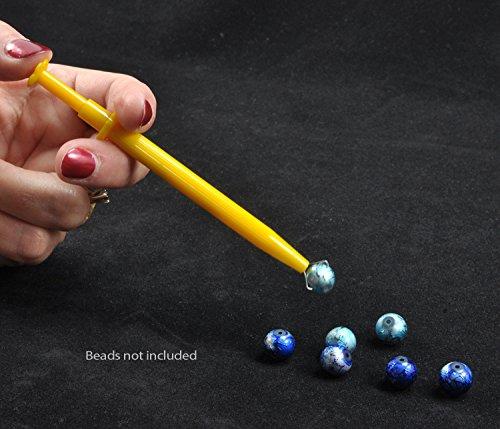 Bead Buddy Bead Buddy Bead Grabber Tool-Picks Up and Places Beads Easily-Gem Pickup Tool-Gem Tweezers