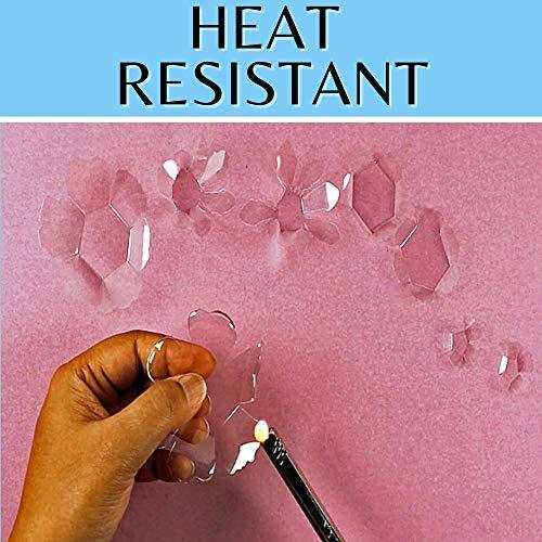 Grafix Grafix Ultra Clear .007 Plastic, Durable and Archival Film, Perfect for DIY Crafts, Stencils, Journals, Cards, 3D Embellishments, and More, 12\" x 12\", 25 Pack