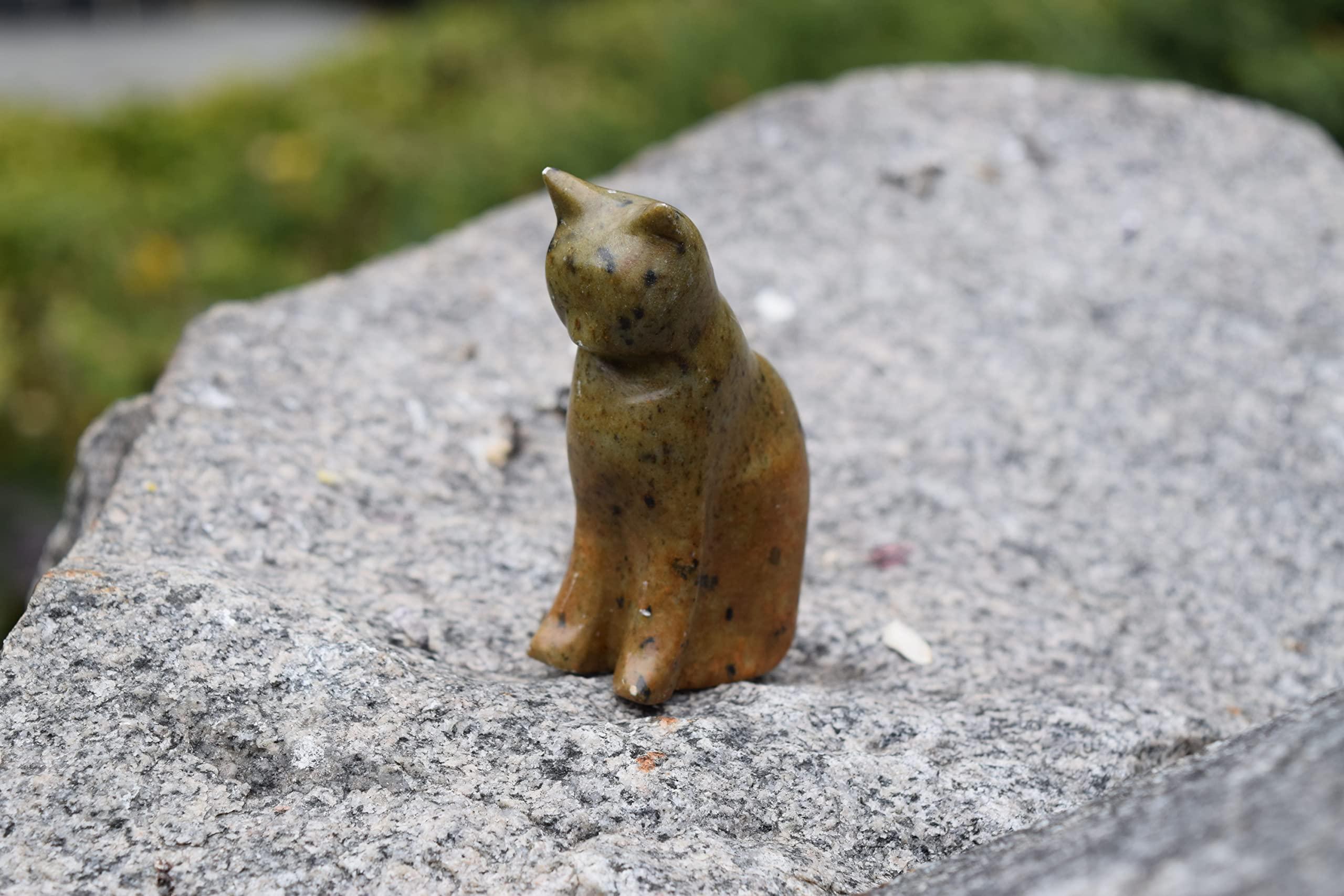 STUDIOSTONE CREATIVE STUDIOSTONE CREATIVE DIY Arts & Crafts Carving Kit Kids Adults Cat Sculpture Soapstone