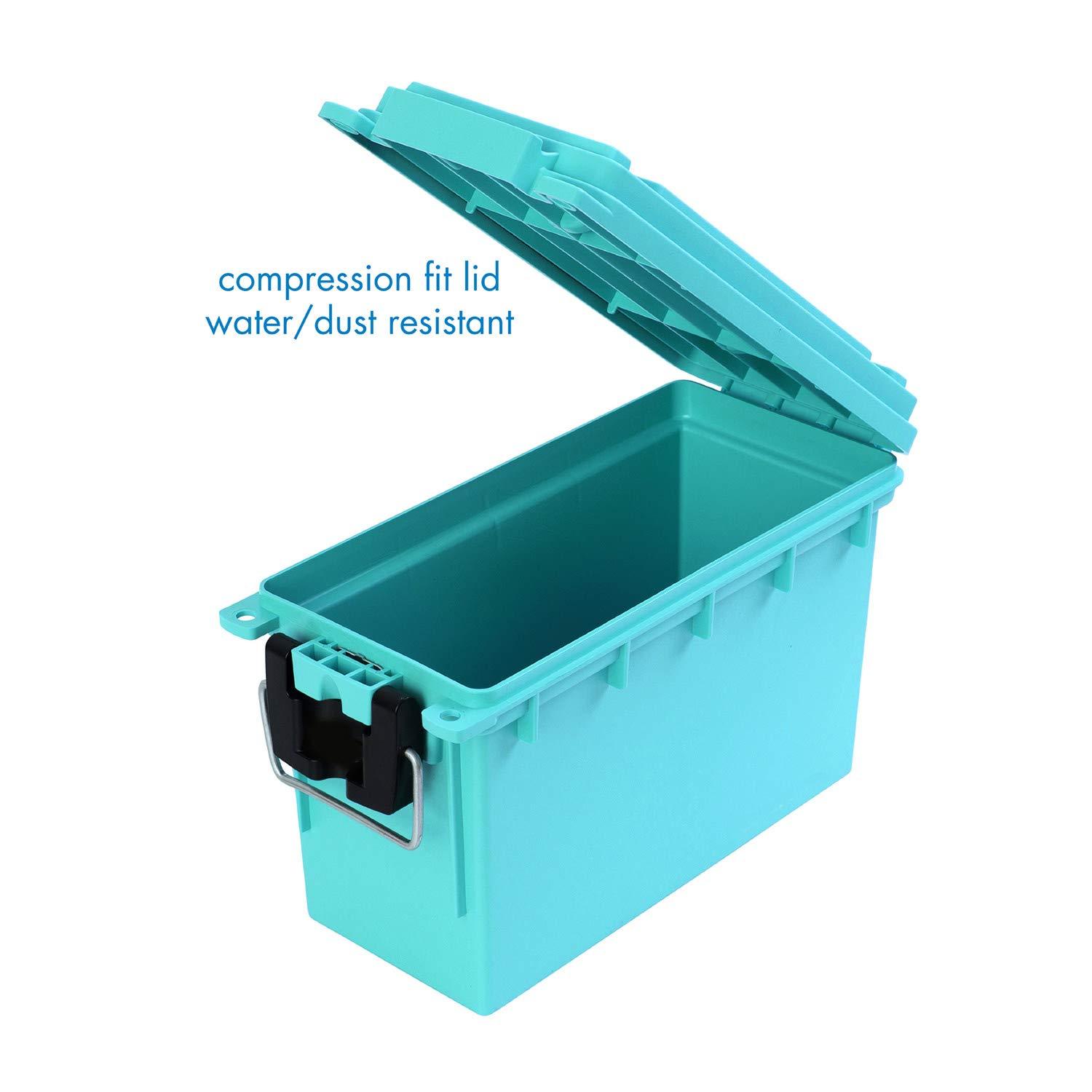 Logix Logix 12533 Teal Craft Organizer, Art Supply Organizer and Storage, Lockable School Supplies Organization, Moisture Resistant, Made in USA