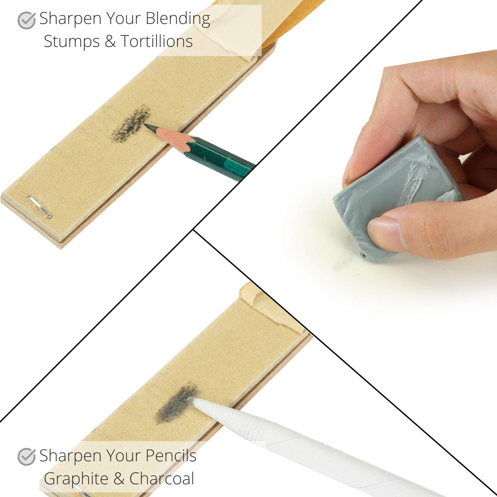 Mr. Pen Mr. Pen - 14 Pack of Blending Stumps, Art Eraser, Blending Sticks for Drawing, Shading Pencils for Sketching