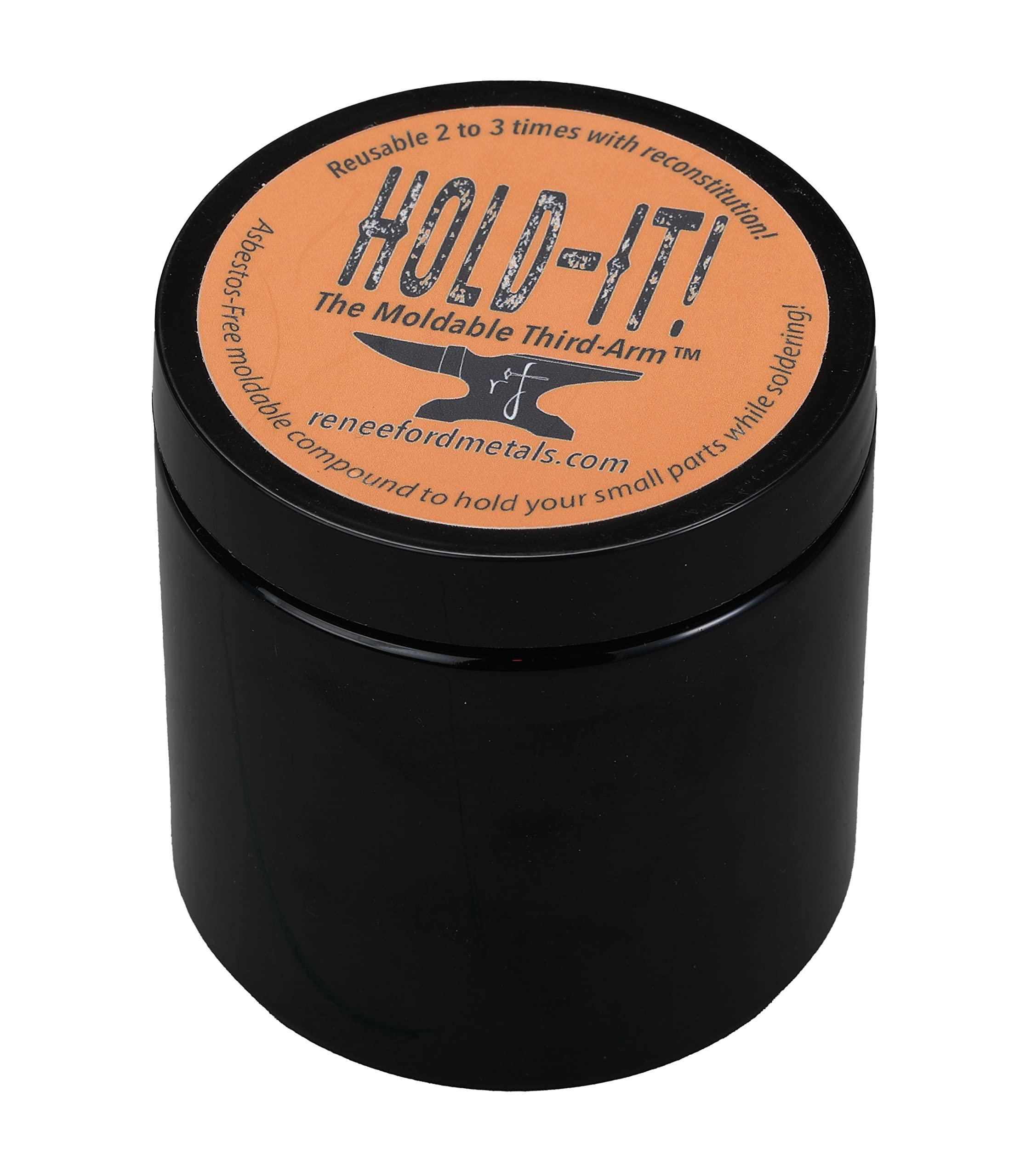 PEPE Pepe Tools The Moldable Third Arm Solder Positioning Clay by Renee Ford Metals Beige